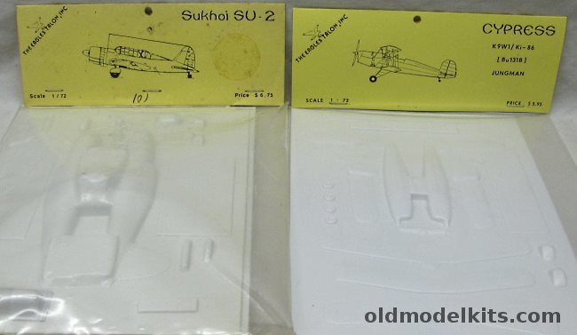 Eagles Talon 1/72 K9W1 / Ki-86 Cypress and Sukhoi Su-2 - Bagged plastic model kit